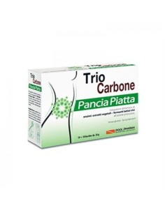 Trio Carbone Pancia Piatta Integratore Contro Gonfiore Addominale 10 Bustine
